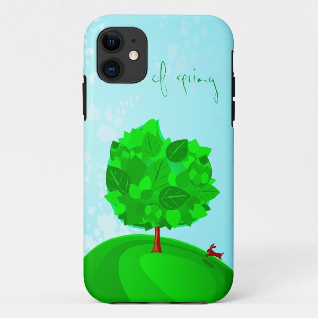 Couleurs du ressort, coque iphone (Dos)