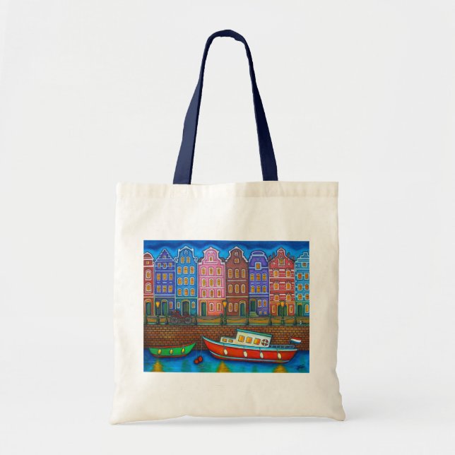 Couleurs du Sac fourre-tout d'Amsterdam par Lisa L (Devant)
