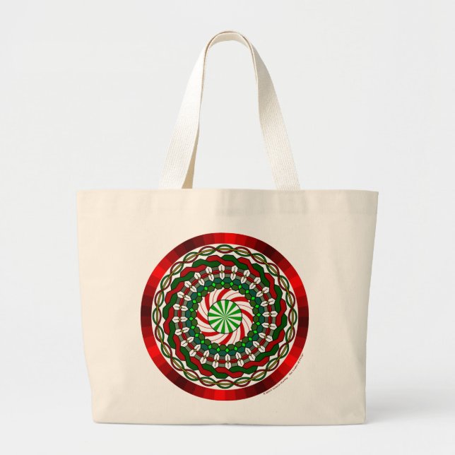Couleurs du Sac fourre-tout de Noël (Devant)