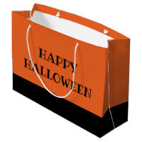 Couleurs éffrayantes - Sac cadeau Orange profond e