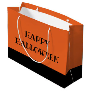 Couleurs éffrayantes - Sac cadeau Orange profond e