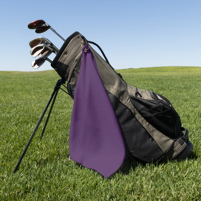 Couleurs éffrayantes - Serviette de golf violet pr (Vert)