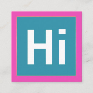 COULEURS HAUTES CARTES DE VISITE