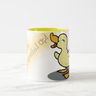 Couleurs Je suis tout le Quacked vers le haut de la tasse 2