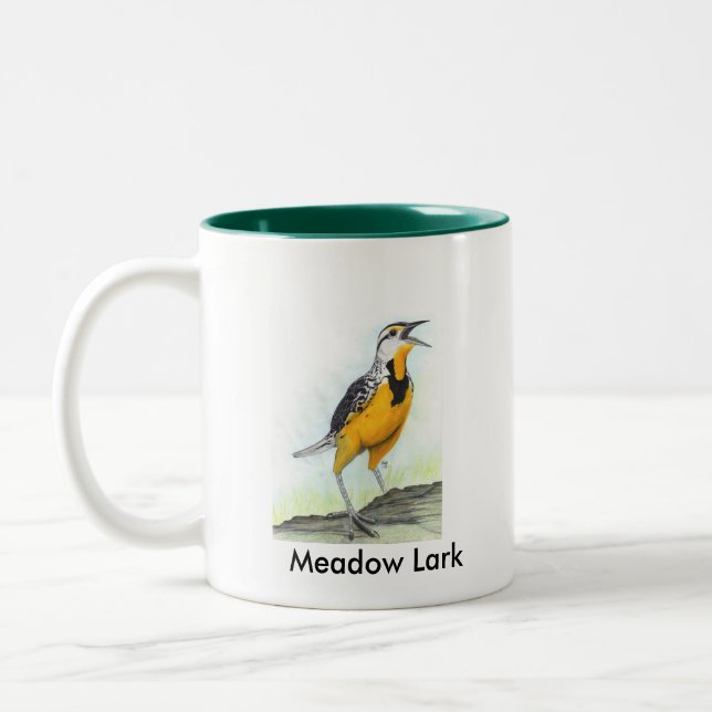 Couleurs L'alouette 2 de pré a dégrossi tasse avec (Gauche)