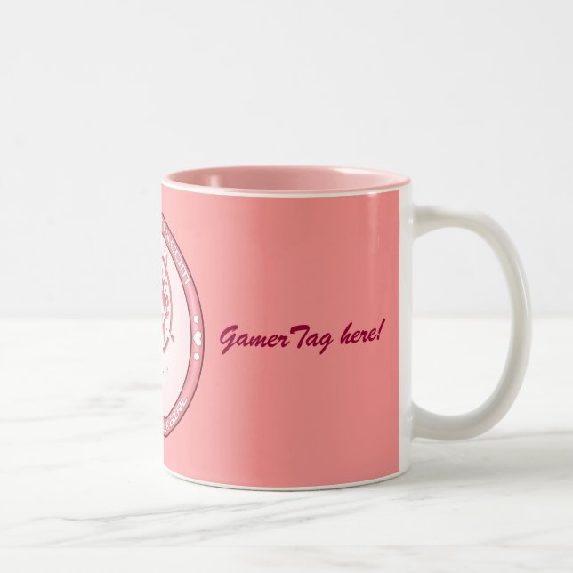 Couleurs Logo 2 de rose de tasse de PMS (Droit)