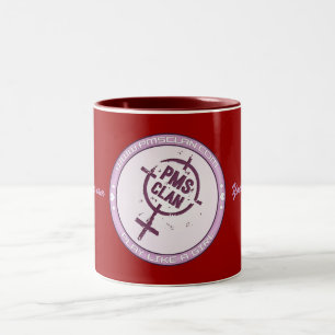 Couleurs Logo pourpre 2 de tasse de PMS