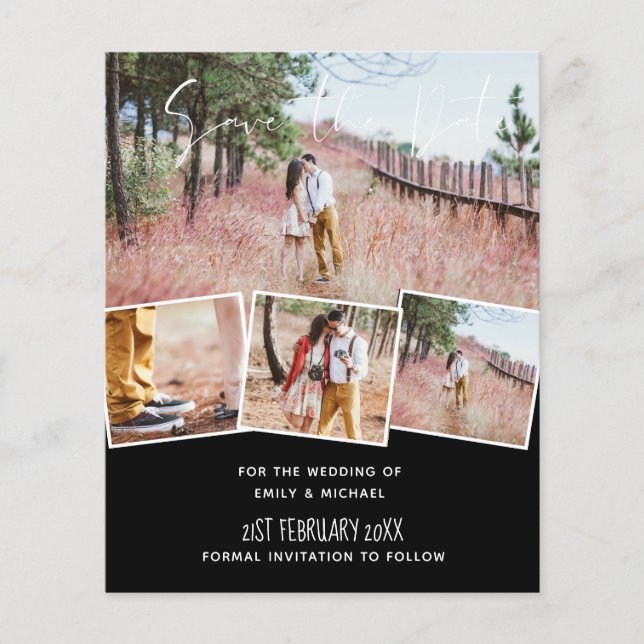 Couleurs mariages BUDGET NOIR et ROUGE Dates d'enr (Devant)