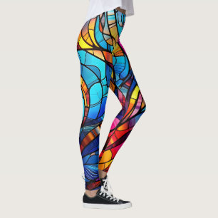 Couleurs néons Collants en verre tendu