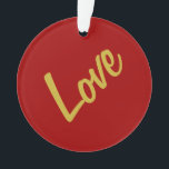 Couleurs Or Rouge Écarlate Amour Mariage Calligrap<br><div class="desc">Vous pouvez facilement changer les polices et les couleurs. Vous pouvez également ajouter votre logo et l'image de fond comme vous le souhaitez.</div>