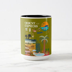 Couleurs Orient Express Classique, tasse blanche, 325 ml 2
