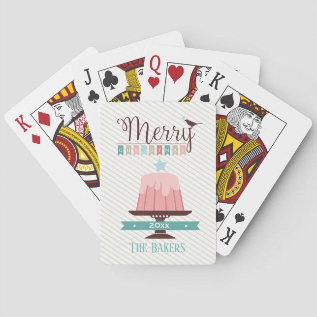 Couleurs pastel / Pudding Art / Cartes de jeu (dos)