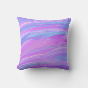 Couleurs peintes Lancer Oreiller