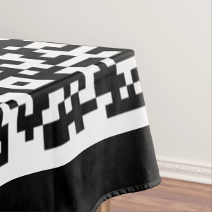 Couleurs personnalisées de la nappe de code QR