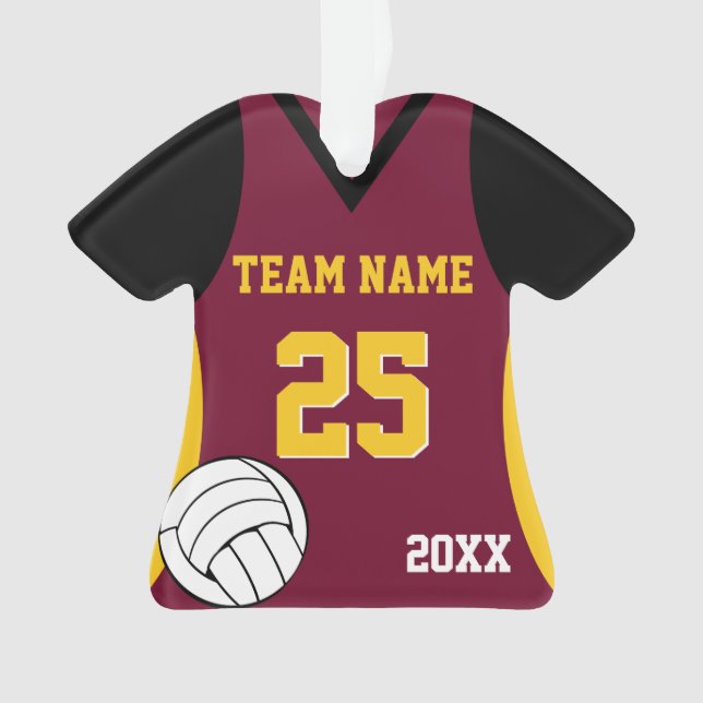Couleurs personnalisées de volley-ball (devant)