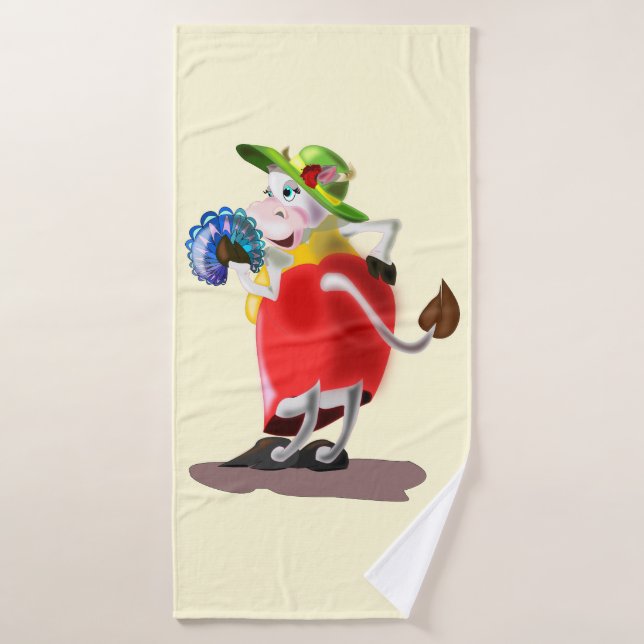 Couleurs personnalisées Serviette de bain avec Fun (Serviette de bain)