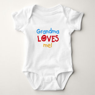Couleurs primaires Grand-mère m'aime T-shirts