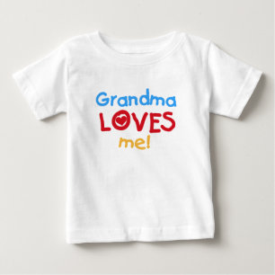 Couleurs primaires Grand-mère m'aime T-shirts
