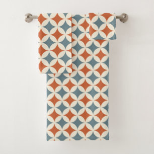 Couleurs rétro Mi-Siècle Cercles modernes