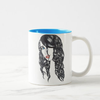 Couleurs Tasse 110z (blanc/bleu) 2 de Sharpie partout