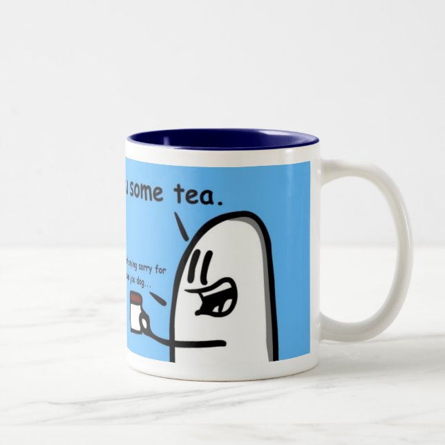 Couleurs tasse 2 de thé (Droit)