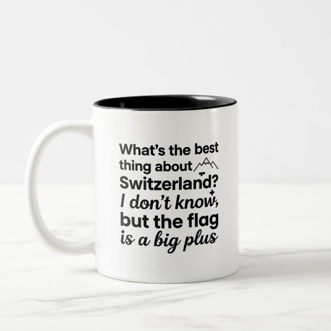 Couleurs Tasse 2 tons drôles de blagues de papa (Gauche)