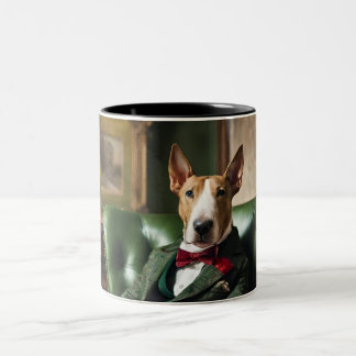 Couleurs Tasse à café 2 tons Bull Terrier