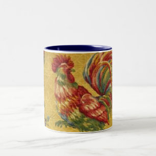 Couleurs Tasse de café française de ton du coq 2 d'or de