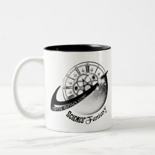 Couleurs Tasse de ton du logo 2 d'imaginaire de la Science