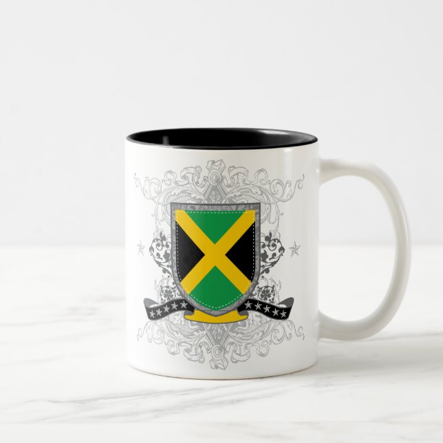 Couleurs Tasse du bouclier 2 de la Jamaïque (Droit)