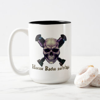 Couleurs Tasse MicroCross Skull 2 tons Radio Horreur