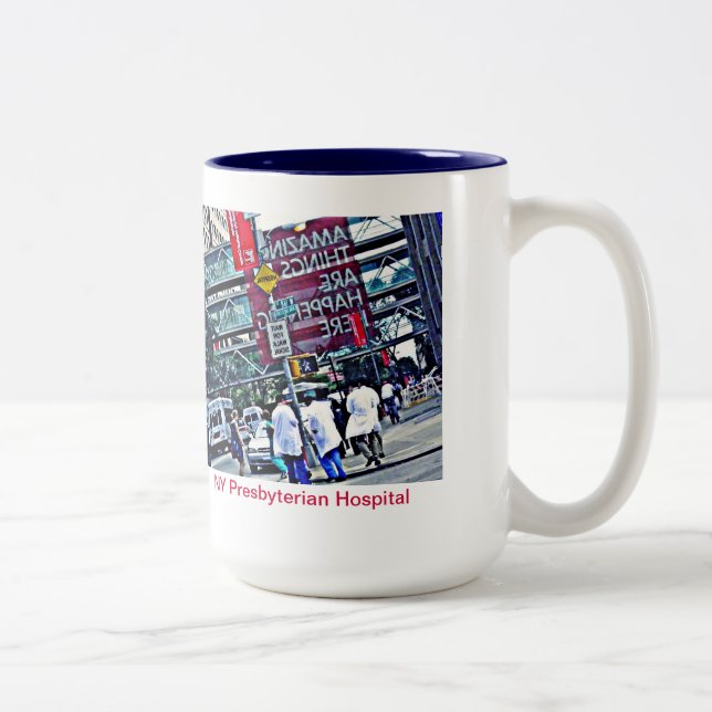 Couleurs Tasse presbytérienne 2 d'hôpital de NY (Droit)