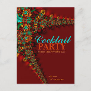 Couleurs Terre : Invitations Cocktail Party