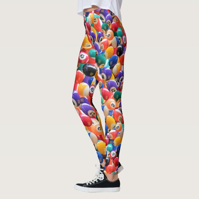 Couleurs Traditionnelles De Boule De Huit, Legging (Gauche)