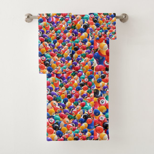 Couleurs Traditionnelles Serviettes De Bain (En situation)