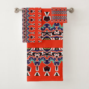 Couleurs traditionnelles sud-africaines colorées E
