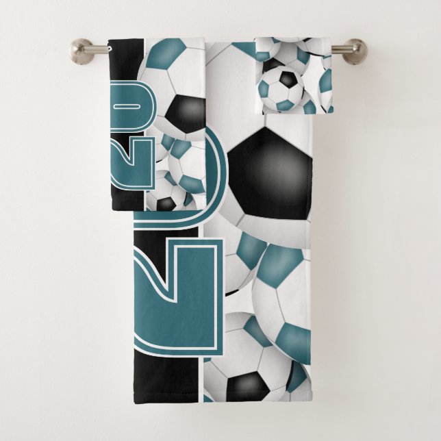 Couleurs turquoises de l'équipe noire Beaucoup de  (En situation)