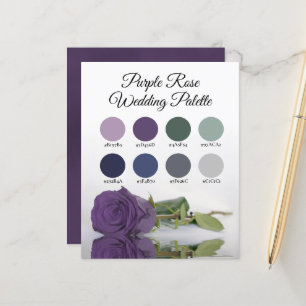 Couleurs violettes Rose Mariage Couleurs Palette S
