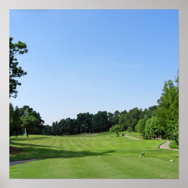 Country Club Poster Print (Devant)