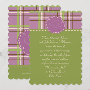 Country Garden Invitation de mariage