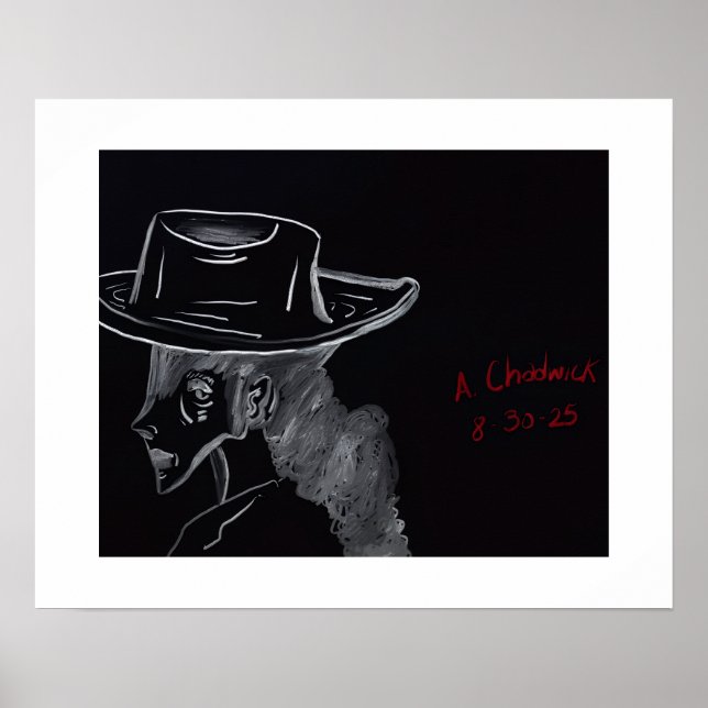 Country Girl Contemplating Poster (Devant)