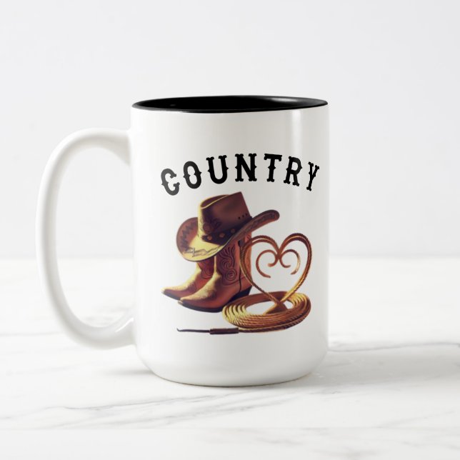 Country Love Mug (Gauche)