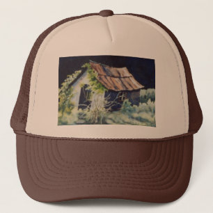 Country Roads vieux chien maison Casquette