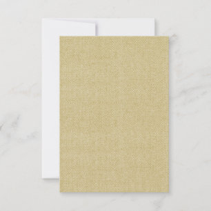Country Sunflower Rustique Burlap Wedding Cartes R