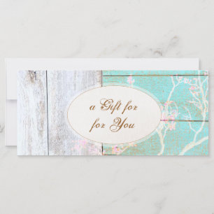 Country Vintage, Wood Boutique Certificat cadeau