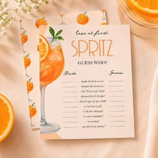Coup de foudre au premier Spritz Citrus SIP Jeu DI