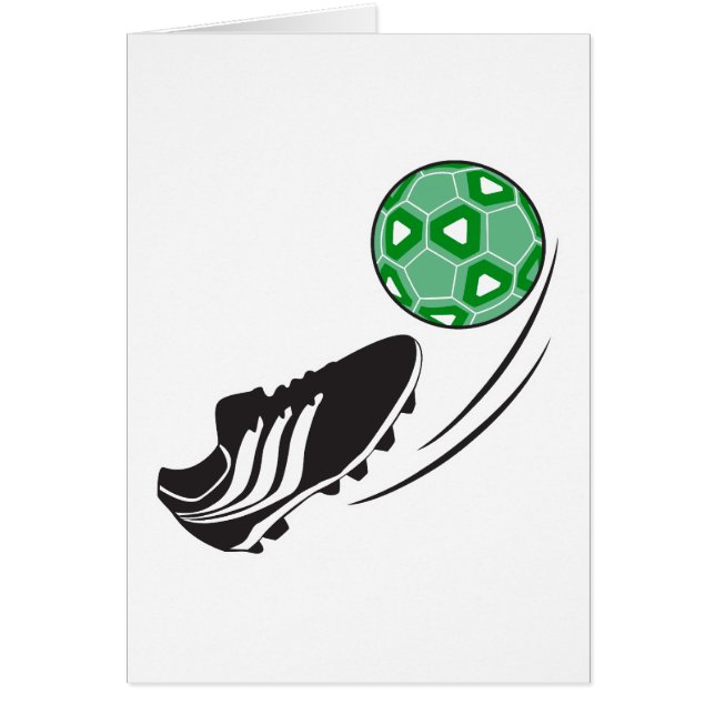 coup de pied de soccer balle balle graphique (Devant)