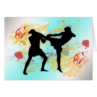 Coup-de-pied de tête de MIXED MARTIAL ART