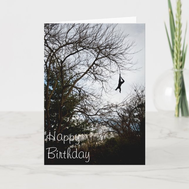 Coup sur la carte de voeux de joyeux anniversaire (Devant)