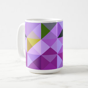 Coupe Abstraite de Geo Mug Lavender